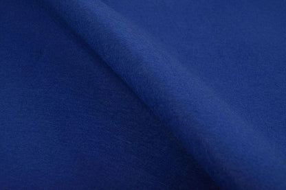 Tissu feutre en rouleaux, doux, 1 mm - bleu roi 220 g/m²