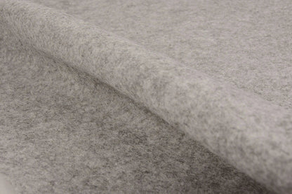 Tissu feutre en rouleaux, doux, 1 mm - gris 220 g/m²