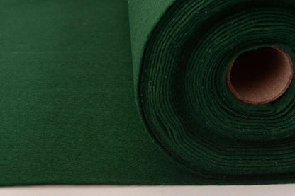 Feutrine en rouleau, douce, 1 mm - vert foncé 220 g/m²