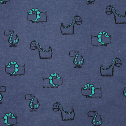 Flanelle - dinosaures 165 g/m²
