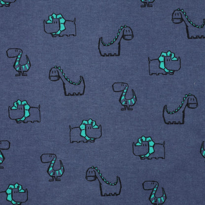 Flanelis - dinosaures 165 g/m²