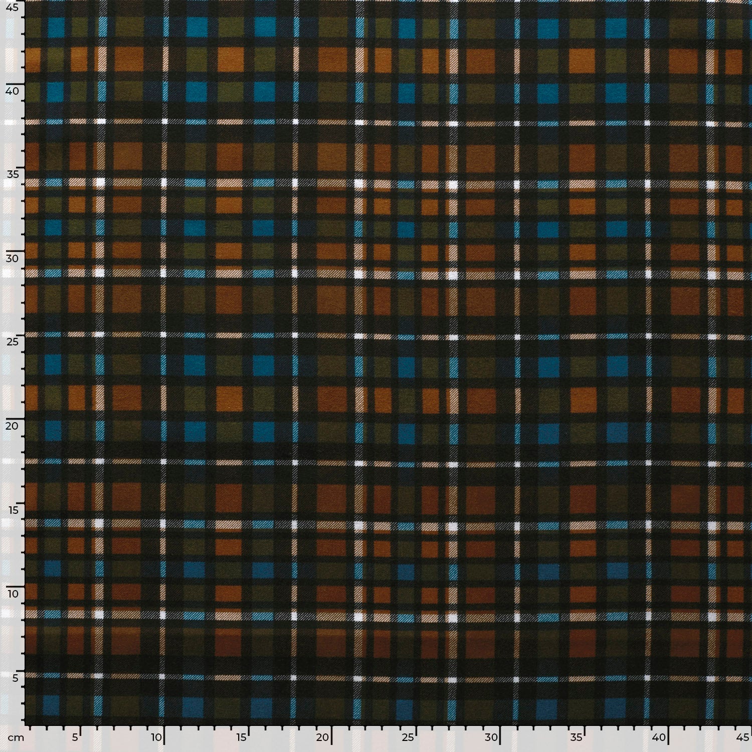 Attēls ar Flanelis - rūtains 165 g/m² – pieejams Šarlotes audumi