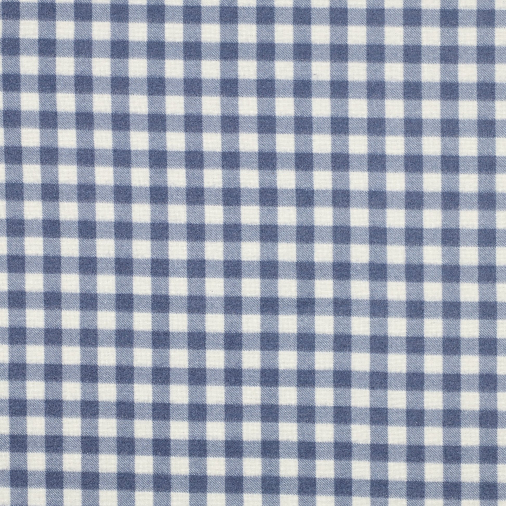 Attēls ar Flanelis - zils rūtains 165 g/m² – pieejams Šarlotes audumi