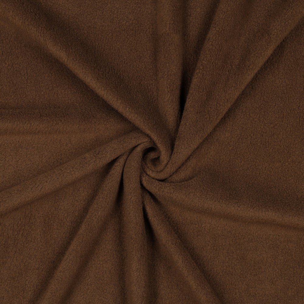 Attēls ar Flīss Anti - Pilling - brūns 240 g/m² – pieejams Šarlotes audumi