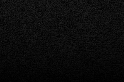 Tissu éponge noir 350 g/m²