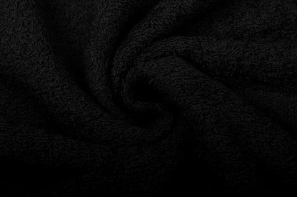 tissu éponge noir 350 g/m²