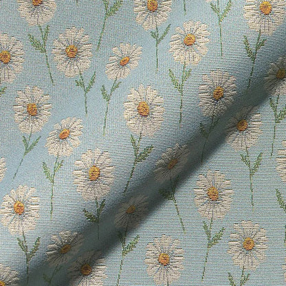 Attēls ar Gobelēns - margrietiņas 350 g/m² – pieejams Šarlotes audumi