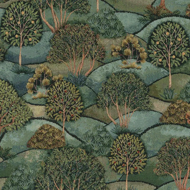 Attēls ar Gobelēns - meža un pļavas ainava 350 g/m² – pieejams Šarlotes audumi