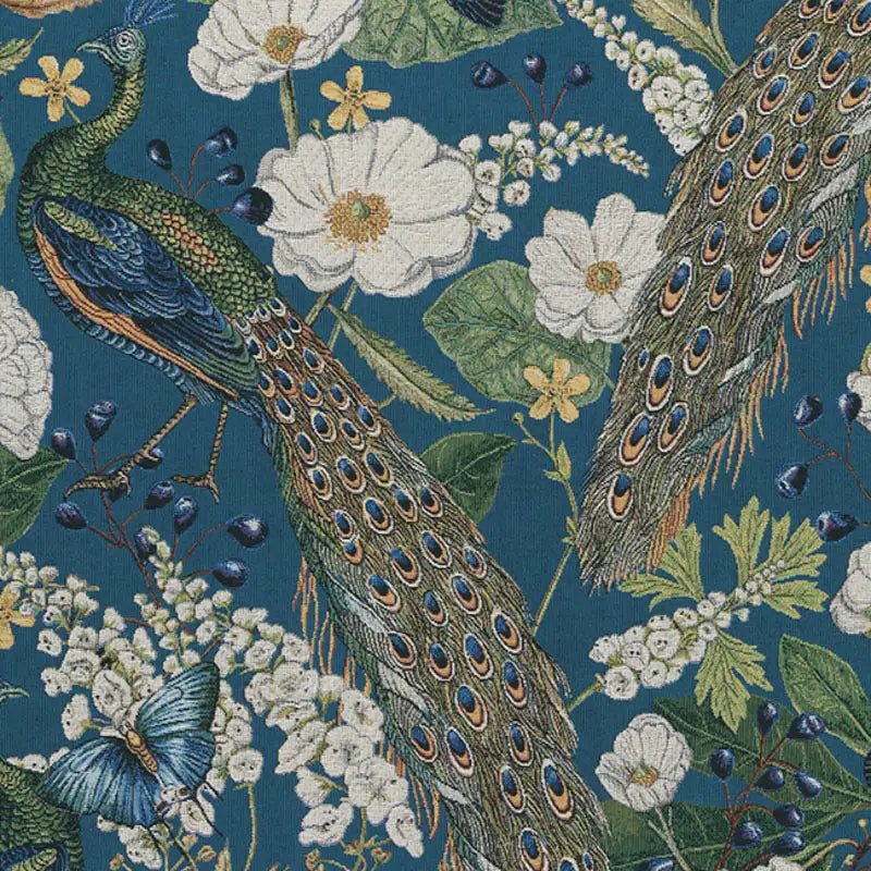 Attēls ar Gobelēns - pāvs 350 g/m² – pieejams Šarlotes audumi