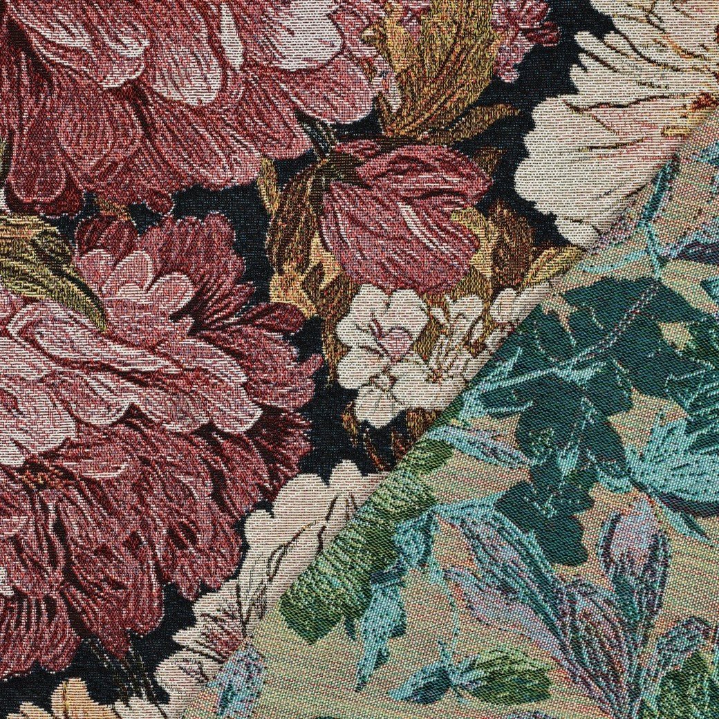 Attēls ar Gobelēns - peonijas 310 g/m² – pieejams Šarlotes audumi
