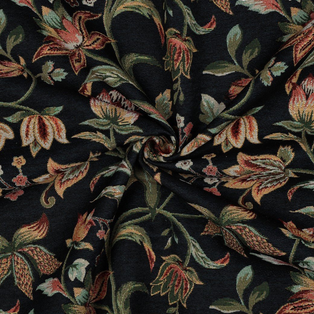 Image of tapestry floral vine – available online at Šarlotes audumi