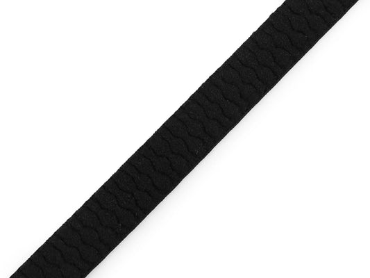 Gumija veļai 12 mm - melna