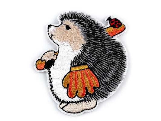 Ielāps uzgludināms ezis | 5,3 x 6,2 cm