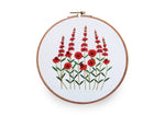 red flowers