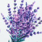 Attēls ar Kanvas audums - lavandas 210 g/m² – pieejams Šarlotes audumi