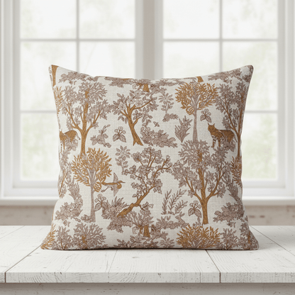Image sur tissu canvas - lynx dans la forêt 200 g/m² – disponible chez Šarlotes audumi