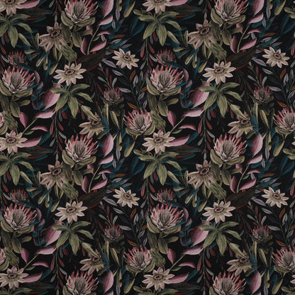Image de tissu canvas - fleurs 225 g/m² – disponible chez Šarlotes audumi