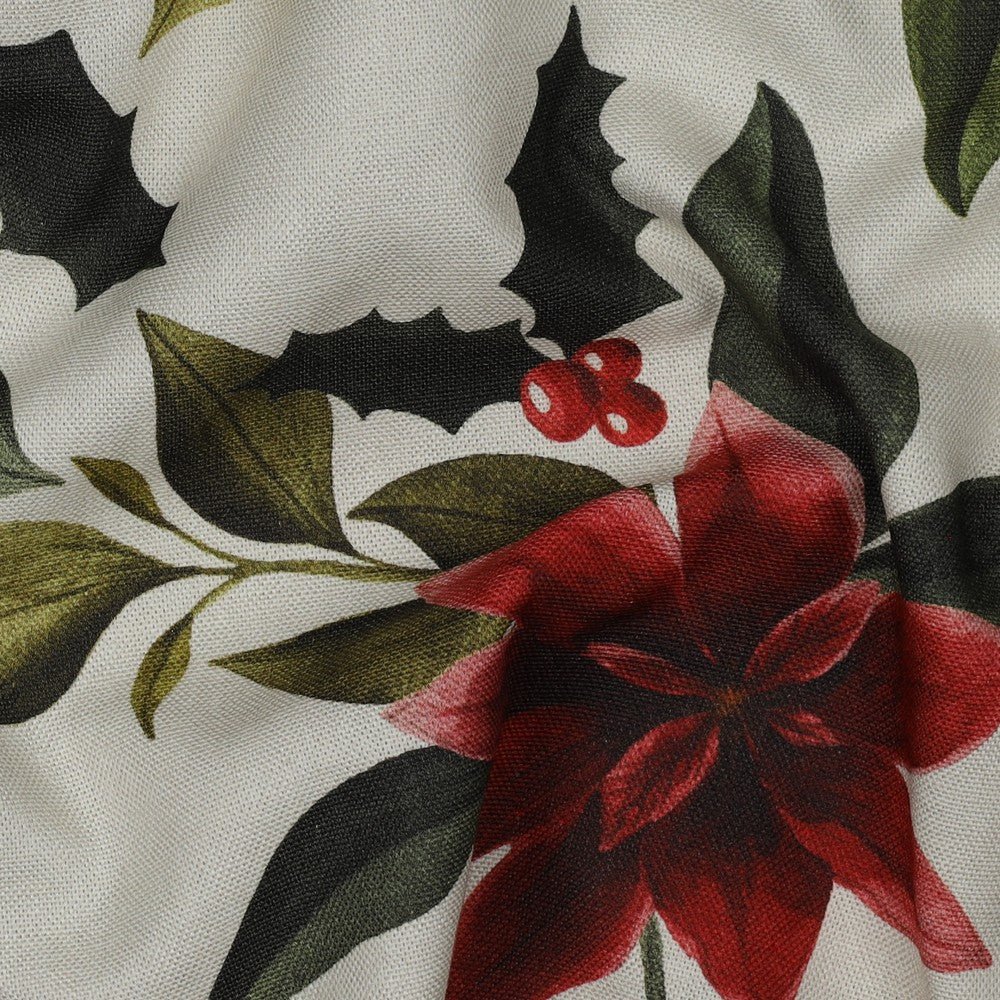 Canvas Fabric - Christmas Stars on a Light Background – available online at Charlotte's Fabric