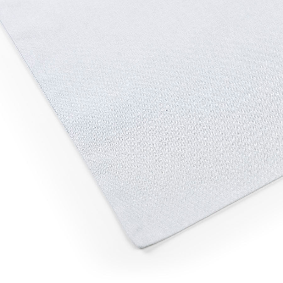 Attēls ar Kokvilnas auduma maisiņš ar garajiem rokturiem 38 x 42 cm 140 g/m² - gaiši pelēks ar melniem rokturiem – pieejams Šarlotes audumi