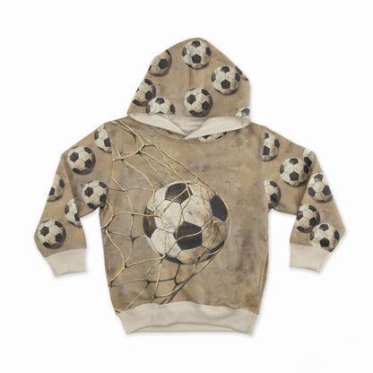 Image of cotton loopback jersey footballs with retro charm, design-22 – available online at Charlotte's Fabrics