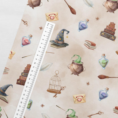 Image de jersey molletonné en coton - Magic 250 g/m² – disponible chez Šarlotes audumi