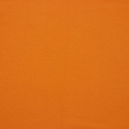 Cotton loopback knit - orange 235 g/m² (GOTS certified)