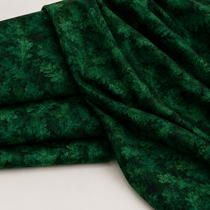 Cotton loopback knit - oak 250 g/m² – available at Šarlotes audumi