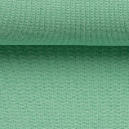 Cotton loop knit - mint 235 g/m²