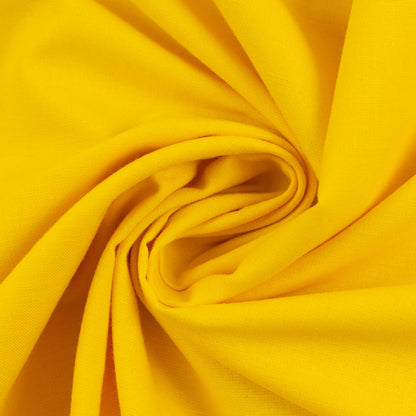 Cotton loopback knit - sun yellow 240 g/m²