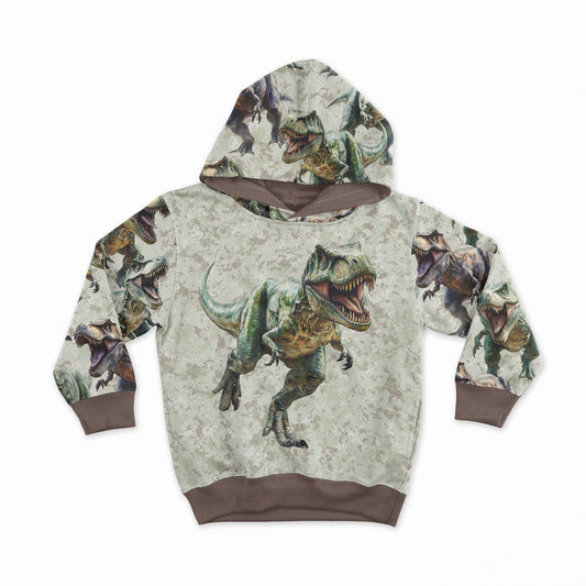 Molleton bouclé en coton - T - rex 250 g/m²