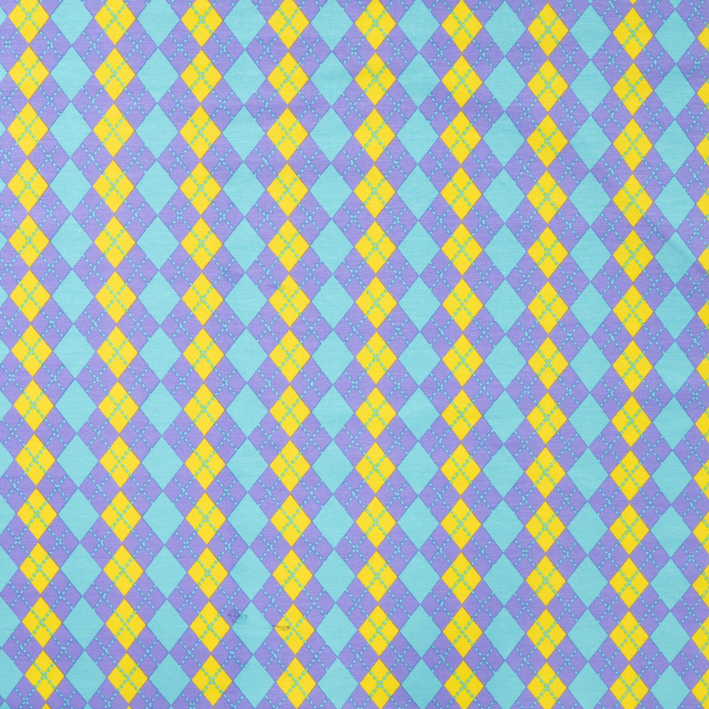 Cotton knit Burlington plaid – available online at Charlotte Fabrics