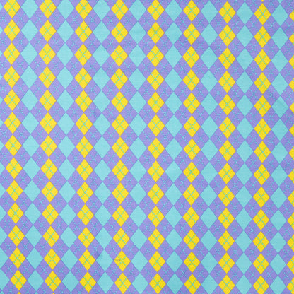 Cotton knit Burlington plaid – available online at Charlotte Fabrics