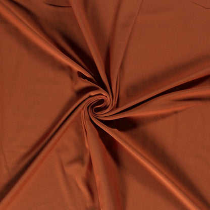 Tissu en jersey de coton - orange brique foncé 210 g/m² – disponible chez Šarlotes audumi