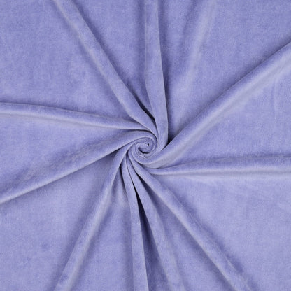 Velours de coton - lilas 250 g/m²