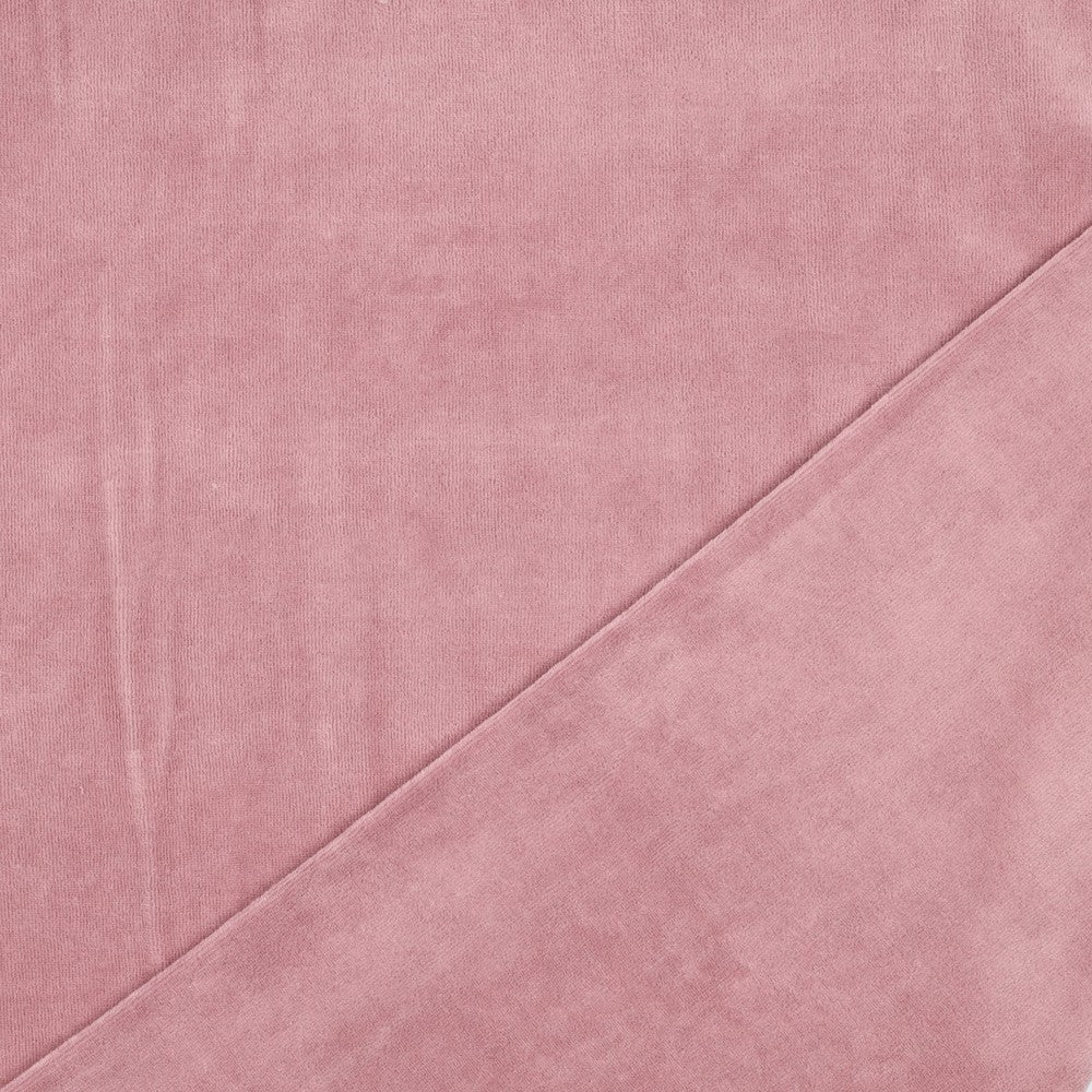 Attēls ar Kokvilnas velūrs - vecrozā(Mauve) 250 g/m² – pieejams Šarlotes audumi