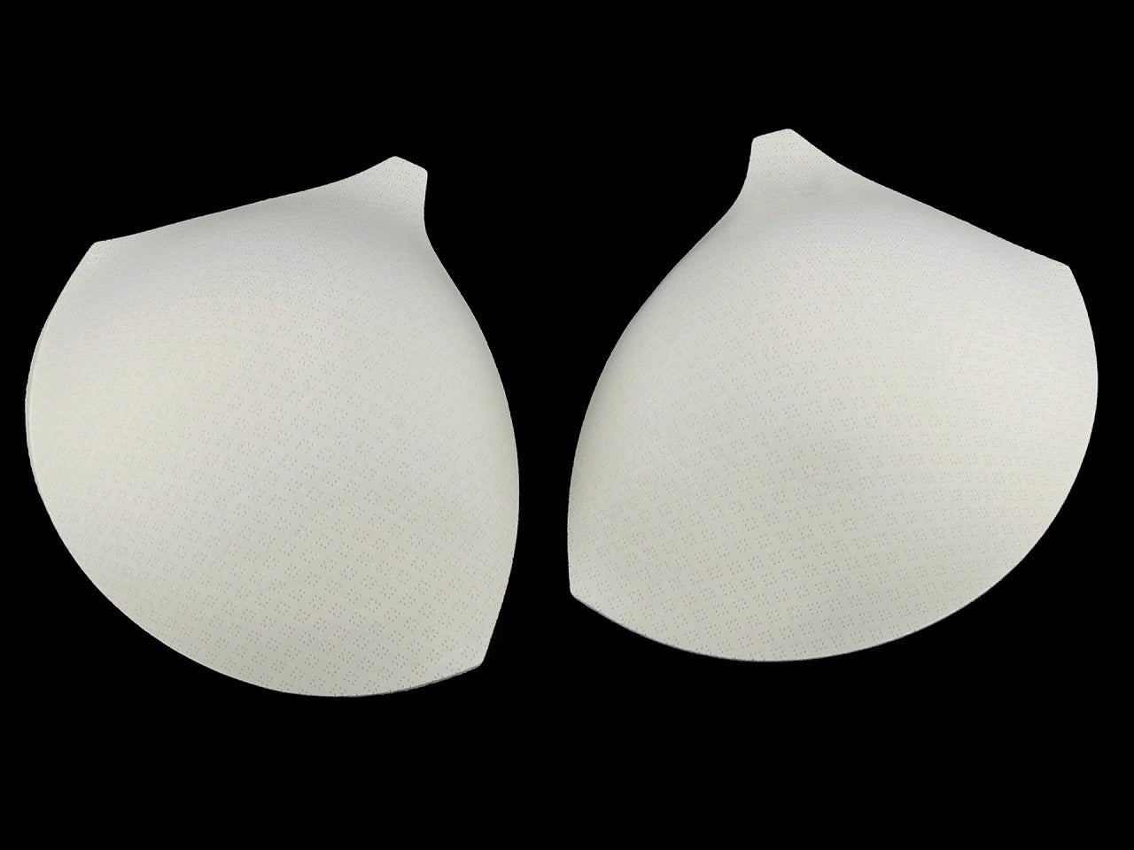 Image of corset/swimsuit bra padding, size S, breathable – milky white – available at Charlotte's Fabrics