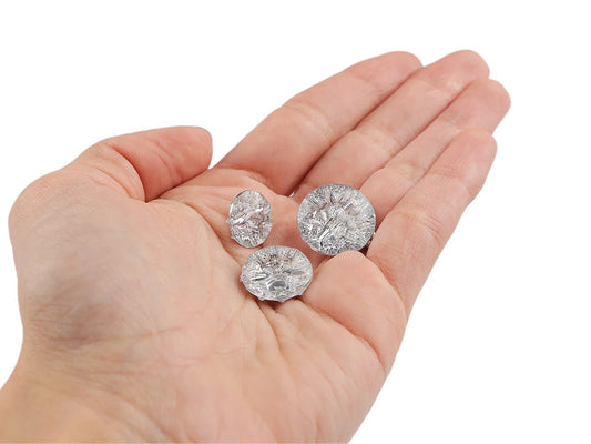 Attēls ar Kristāla pogas ar kājiņu (dažādi izmēri) – pieejams Šarlotes audumi