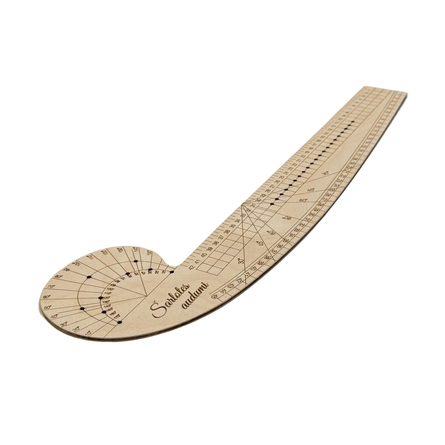 Attēls ar Lielais lekāls,lineāls – pieejams Šarlotes audumi