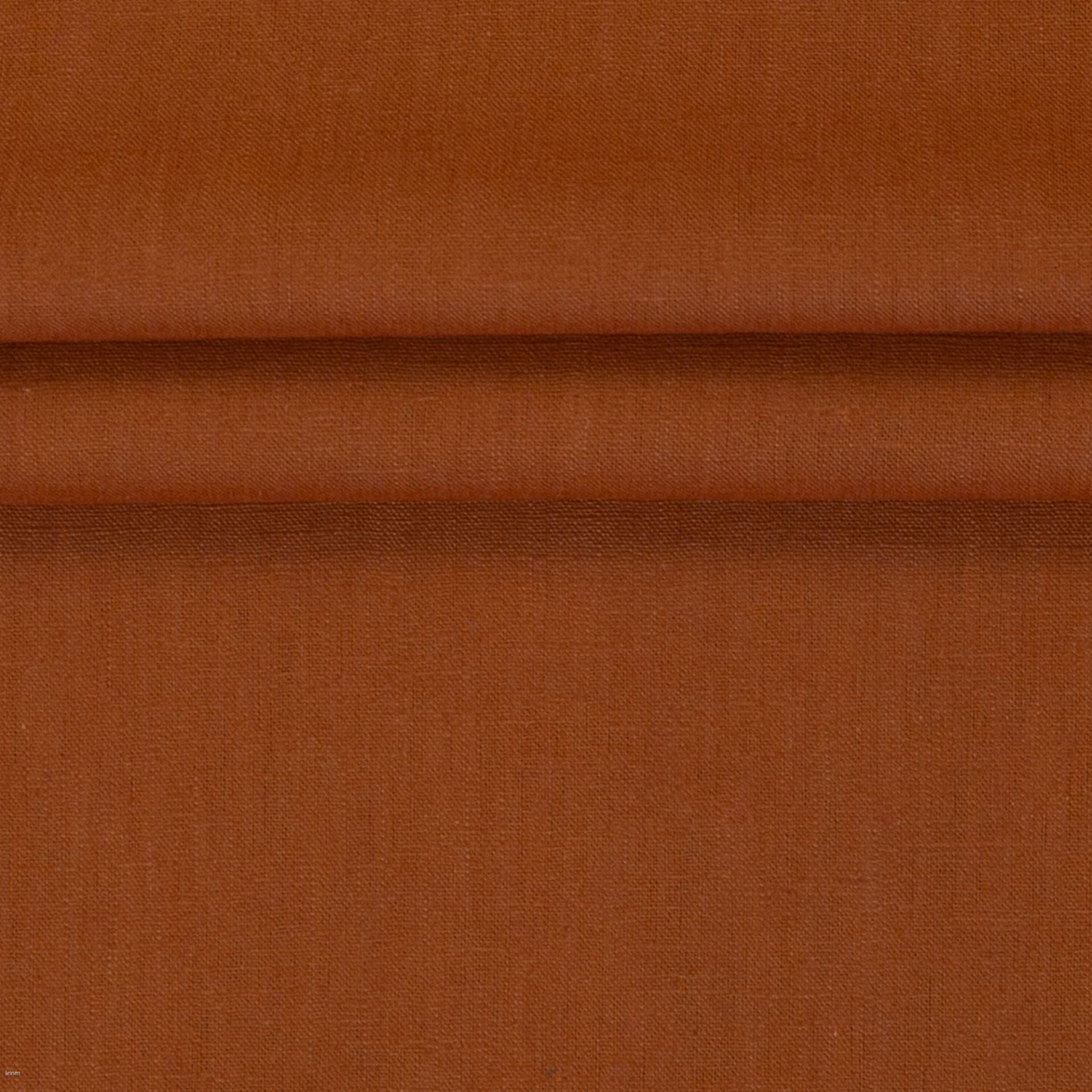 Attēls ar Lina audums–terakota 235 g/m² – pieejams Šarlotes audumi