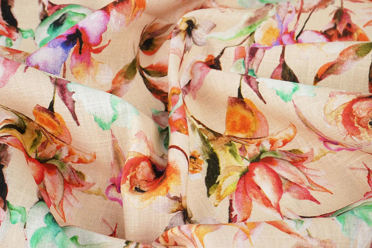 Lins ar kokvilnu-ziedi 170 g/m²