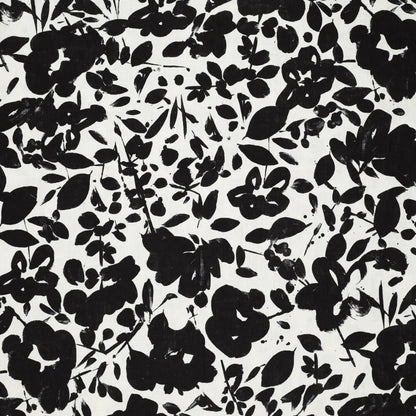 Linen with viscose - black sheets 180 g/m²
