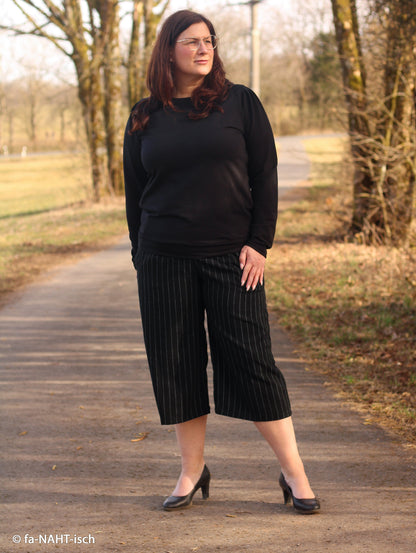 Lin et viscose - rayures sur fond noir 200 g/m²