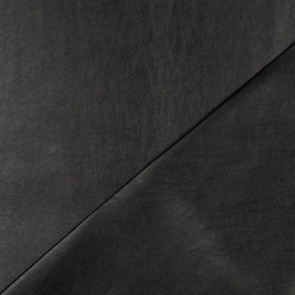 Faux cuir noir avec brillant métallique 320 g/m²