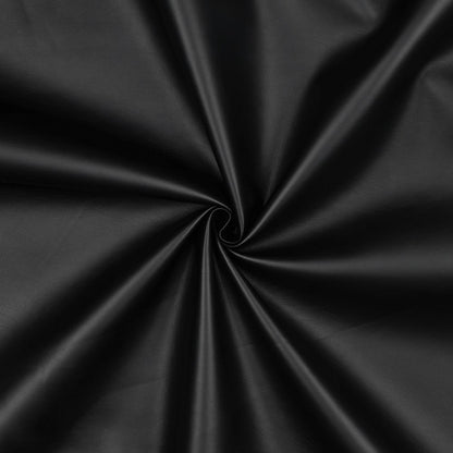 Mākslīgā āda - melna matēta 320 g/m²