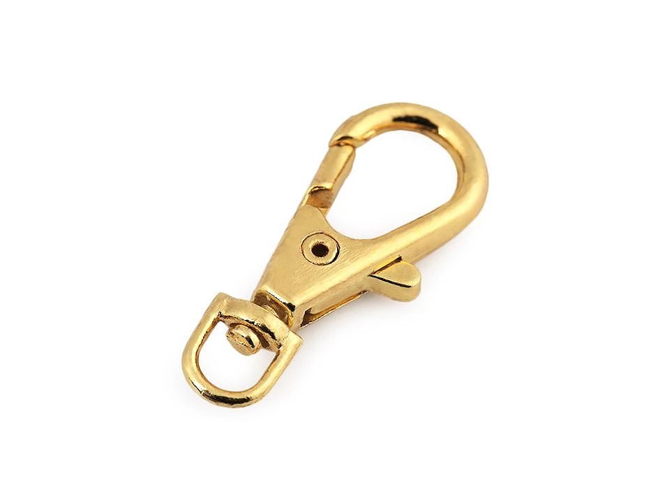 Attēls ar Metāla karabīne 4 mm 5 gab|dažādu toņu – pieejams Šarlotes audumi