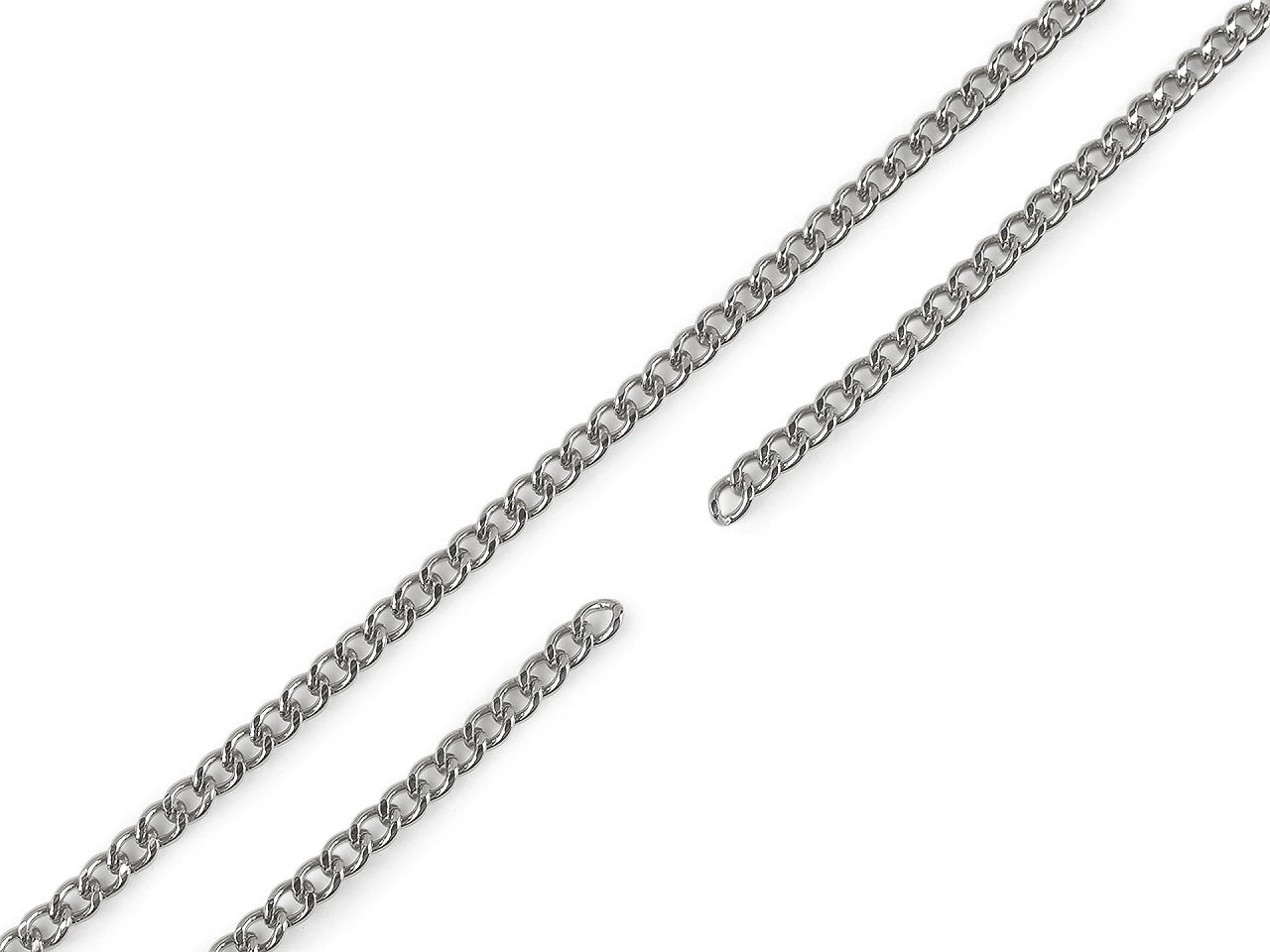 Attēls ar Metāla ķēde rokassomai 120 cm| dažādu krāsu – pieejams Šarlotes audumi