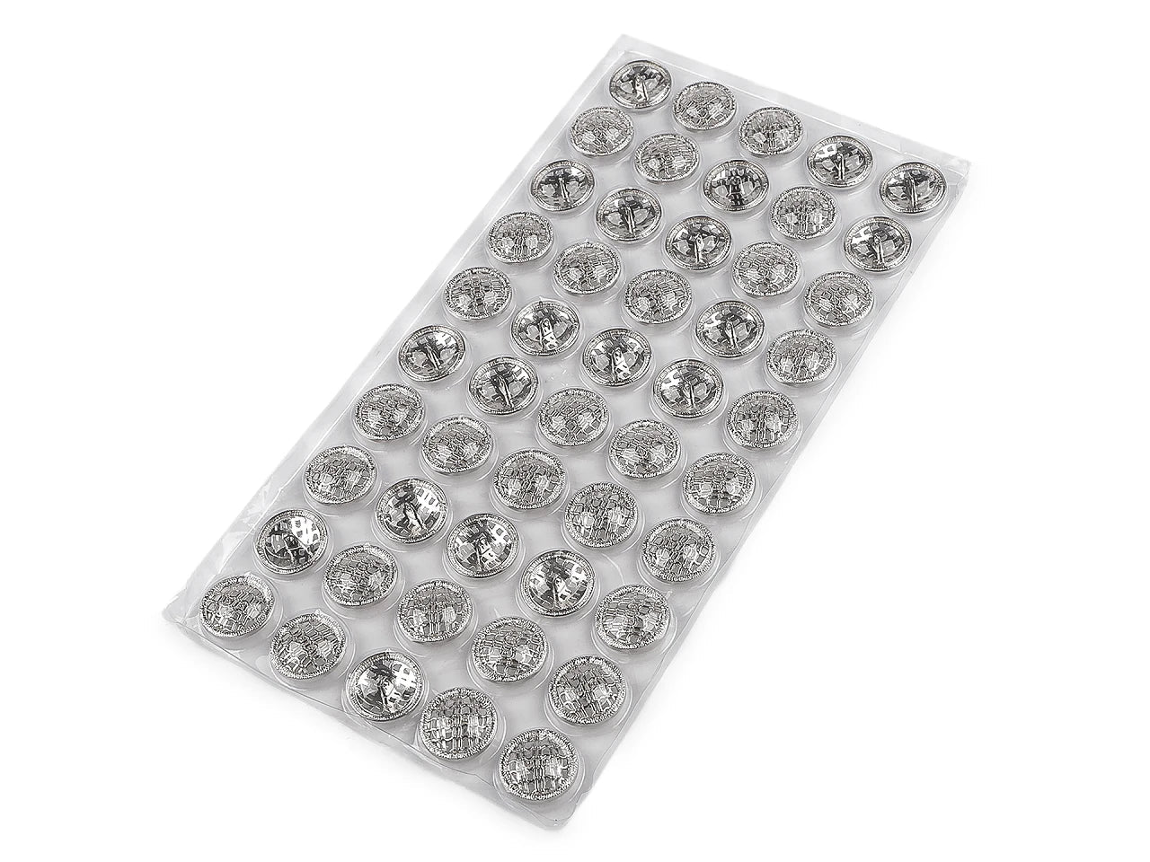 Attēls ar Metāla pogas ar kājiņu, 25 mm – pieejams Šarlotes audumi