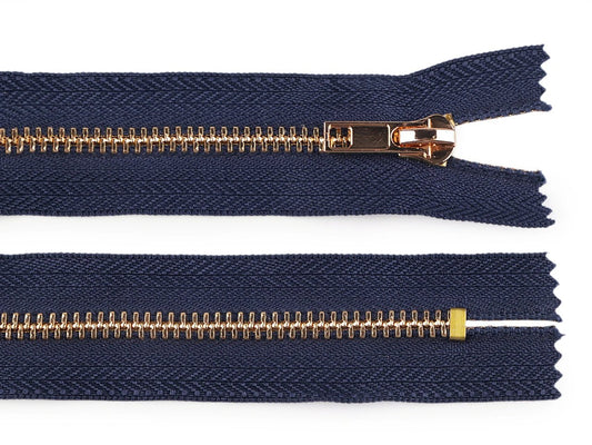 Attēls ar Metāla rāvējslēdzējs Nr. 5 – 14 cm|dažādu toņu – pieejams Šarlotes audumi