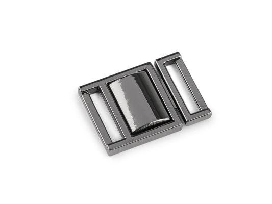 Image d’une boucle métallique pour sacs et ceintures 16 mm – disponible chez Šarlotes audumi