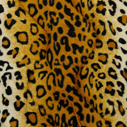 Mēteļu audums - leopards 20 g/m²